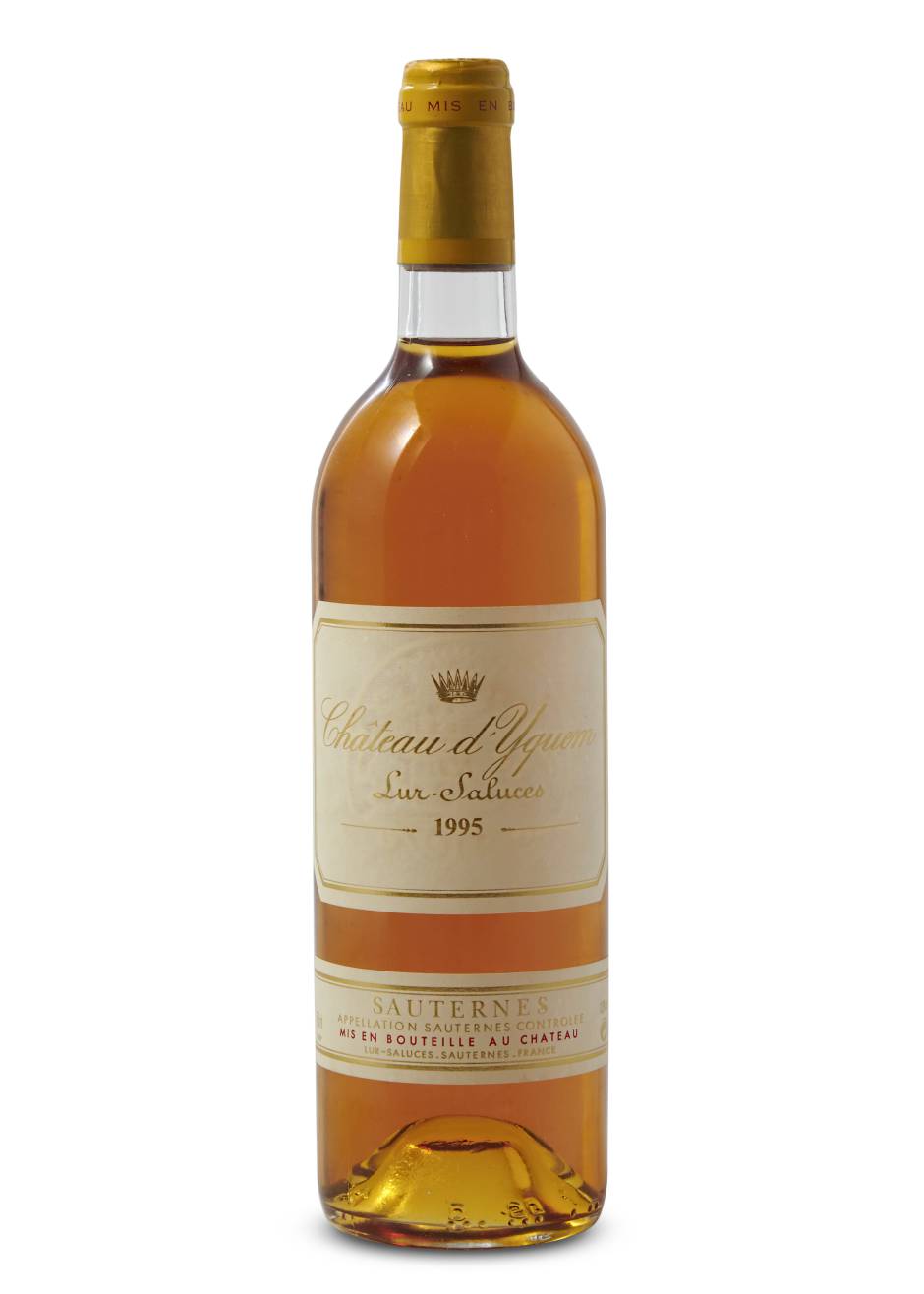 Chateau d'Yquem Sauternes Grand Cru Classe 1995 Francja Bordeaux